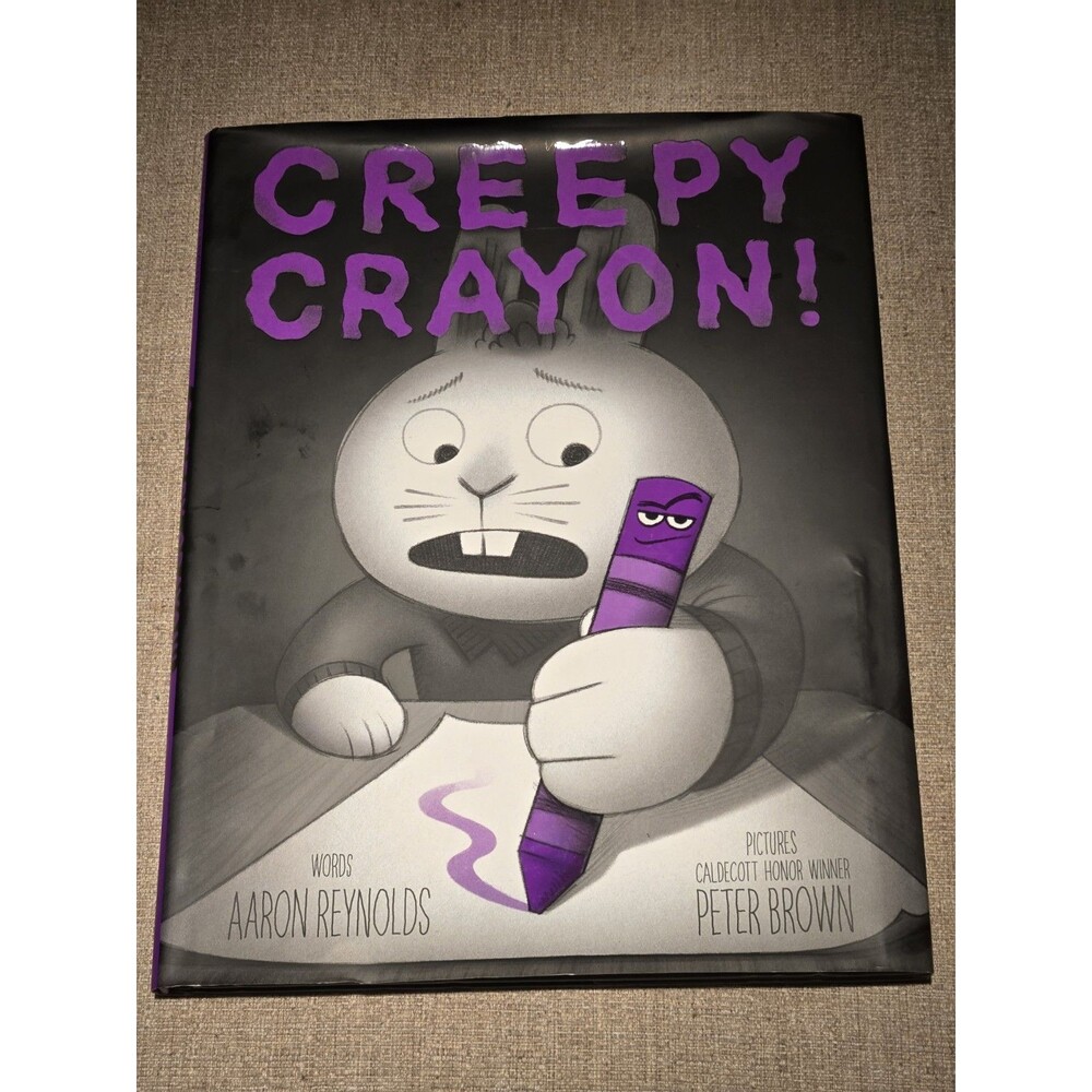 Creepy Crayon! by Aaron Reynolds (Hardcover, 2022) Children's Picture Book